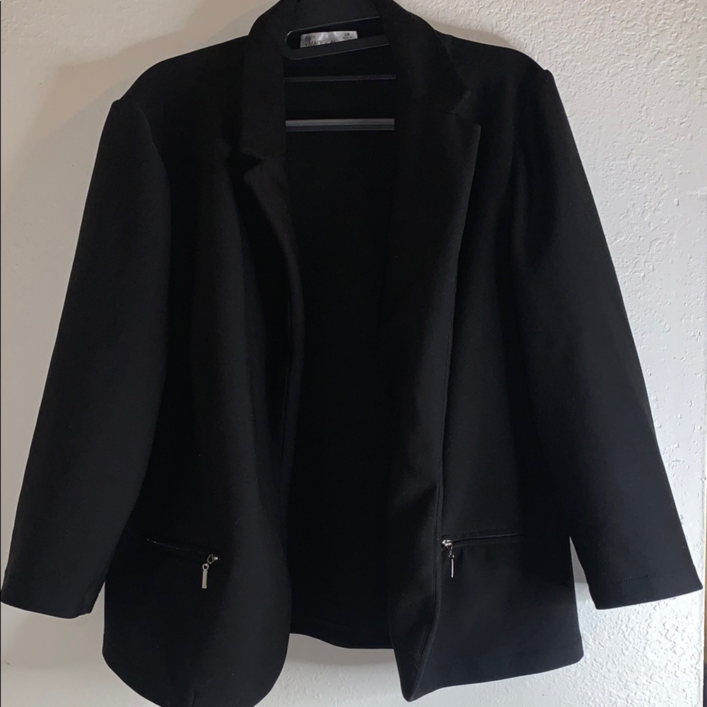 Like New 89th and MadisonClassic Black Women's Blazer